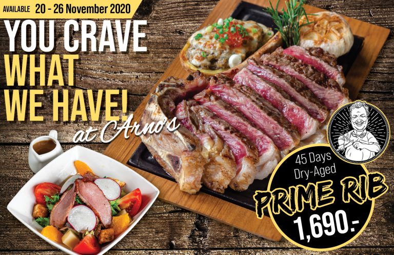 [Promotion] You Crave What We Have! at Arno’s