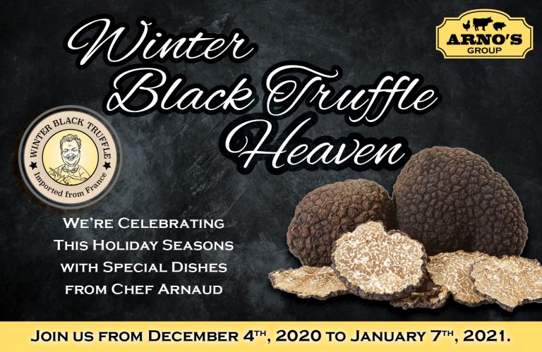 [Promotion] Winter Balck Truffle Heaven Imported from France – Promotion 4 December 2020 – 7 January 2021